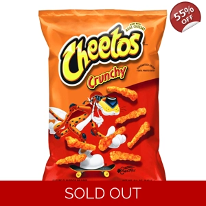 Frito Lay Cheetos Crunchy Original 226g Bag